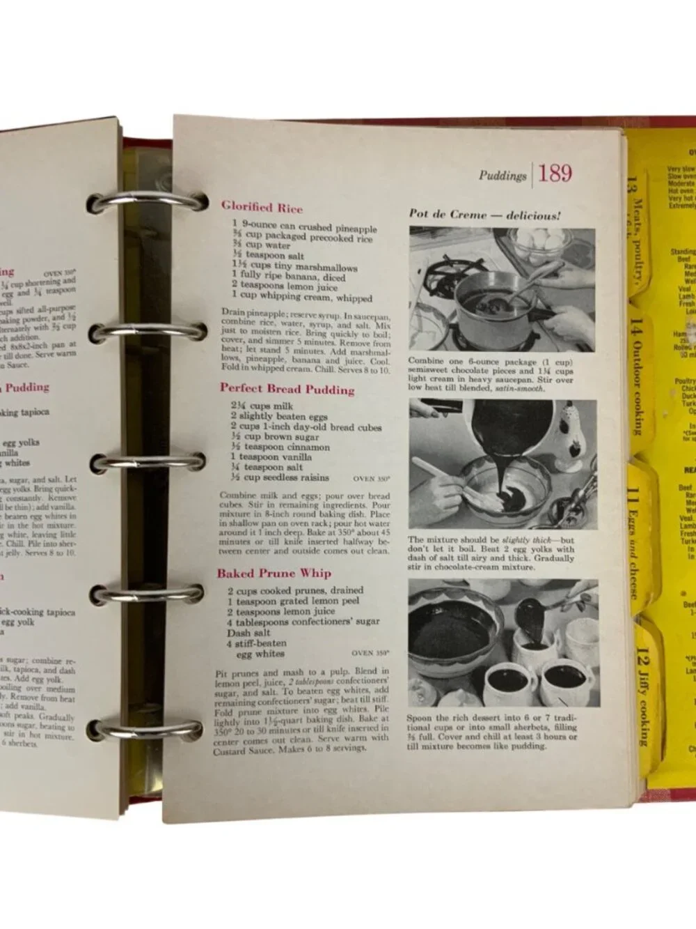 Vintage Better Homes & Gardens New Cook Book Red Plaid Hardcover Binder 1962